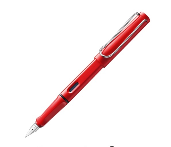 ปากกาหมึกซึมLAMY- รุ่น Safari 16Fด้ามสีแดง