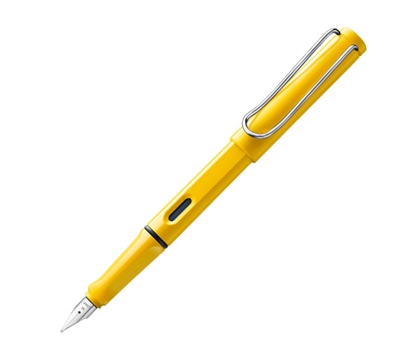 ปากกาหมึกซึมLAMY- รุ่น Safari 18F ด้ามสีเหลือง