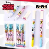 ปากกาเจล YOYA D11E12S 0.5 mm. MINNIE MOUSE แพ็คคู่ หมึกน้ำเงิน