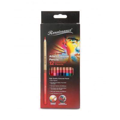 ชุดดินสอสีไม้ MASTERART Renaissance 12 สี