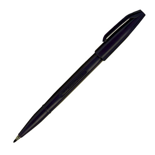 ปากกา Pentel Signpen S520-A ไซน์เพนขนาด 2 มม. สีดำ