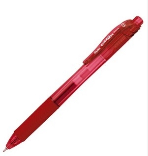 ปากกา Pentel Energel-X BLN105 สีแดง