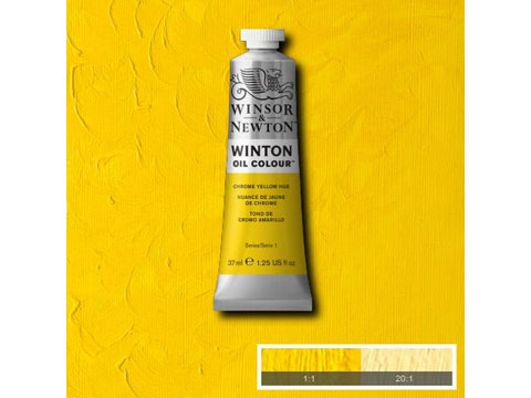 (SALE)สีน้ำมัน WINSOR&NEWTON OIL COLOUR #149 37 ML.สีCHROME YELLOW HUE