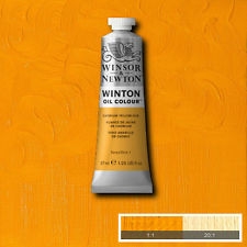 (SALE)สีน้ำมัน WINSOR&NEWTON OIL COLOUR #109 37 ML.สีCADMIUM YELLOW HUE