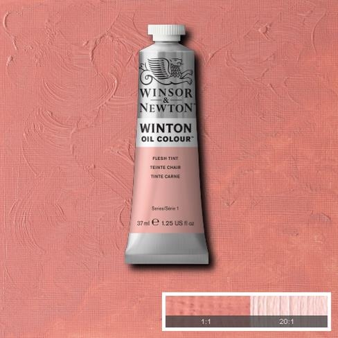 (SALE)สีน้ำมัน WINSOR&NEWTON OIL COLOUR #257 37 ML.สีFLESH TINT