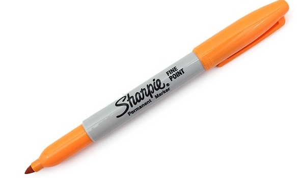 ปากกาชาร์ปี้ Sharpie fine point permanent marker 1.0 mm - สี Tangerine fine