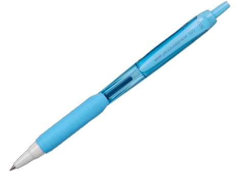 ปากกา Uni Jetstream 101 SXN-101FL-05- Blue ink - AQUA