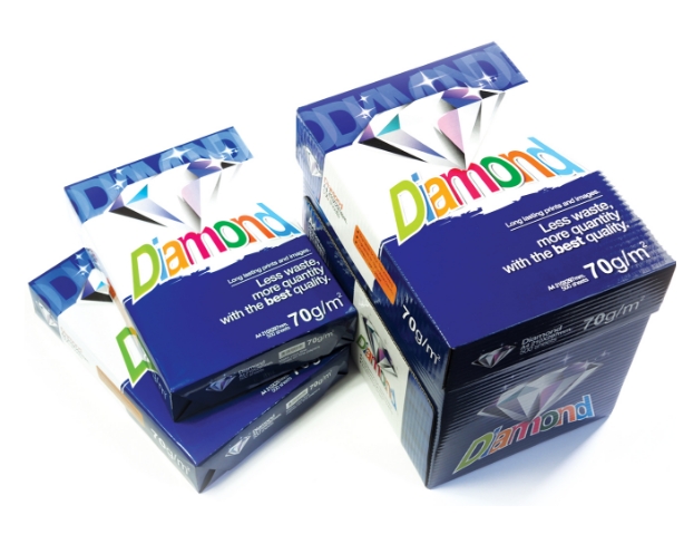 กระดาษถ่ายเอกสาร DIAMOND 70 Gsm - A4