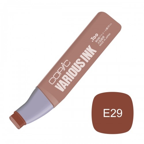 น้ำหมึกเติม ปากกา Copic ญี่ปุ่น สี E29 Burnt Umber