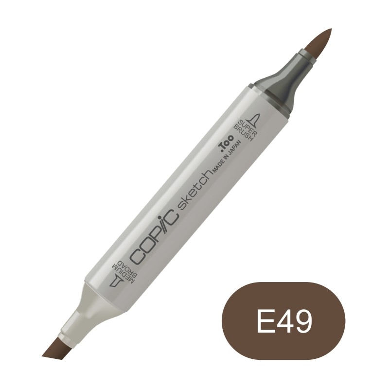 (SALE)ปากกา Copic  Sketch ญี่ปุ่น สี E49 Dark Bark