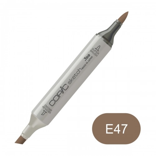 (SALE)ปากกา Copic  Sketch ญี่ปุ่น สี E47 Dark Brown