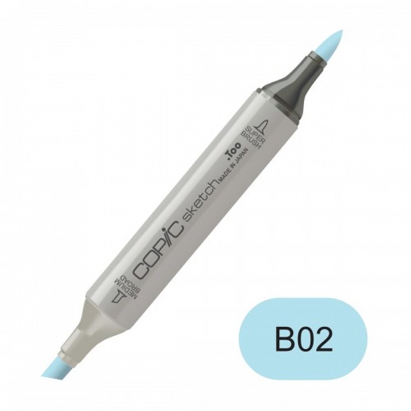 (SALE)ปากกา Copic  Sketch ญี่ปุ่น สี B02 Robins Egg Blue