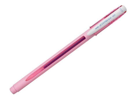 ปากกา Uni Jetstream 101 SX-101FL-07- Blue ink - L.PINK