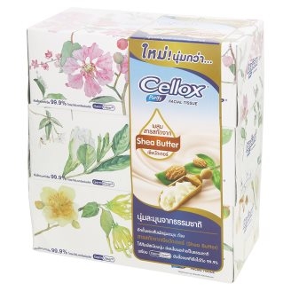 กระดาษเช็ดหน้า เซลล็อกซ์ ทิชชู่/Cellox Purify Facial Tissue