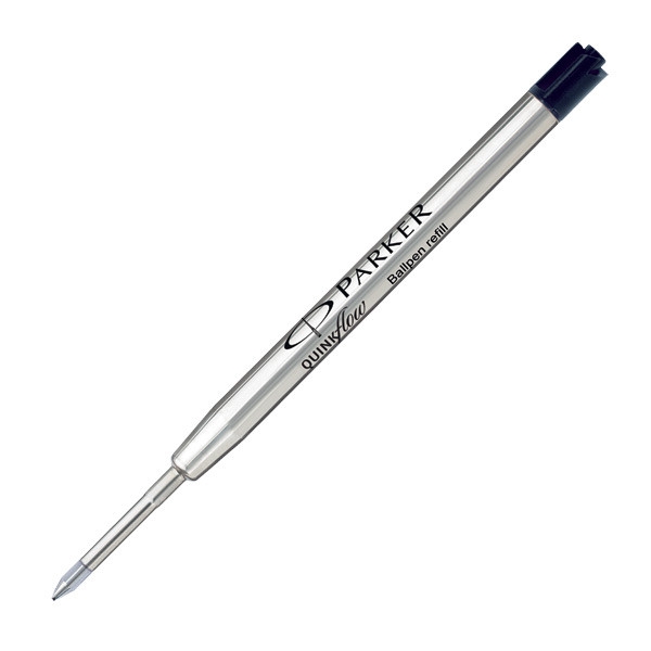 (SALE)ไส้ปากกา Parker Quink Flow Ball Pen ขนาดกลาง 0.7mm. สีดำ