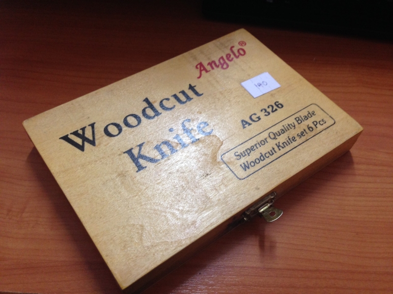 ชุดแกะสลัก Angelo Woodcut Knife AG-326