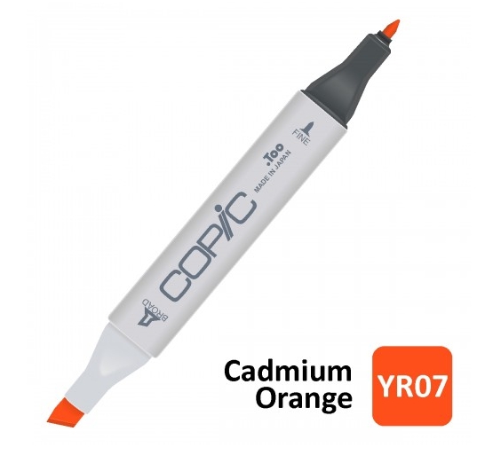 (SALE)ปากกา Copic  Marker ญี่ปุ่น สี YR07 Cadmium Orange