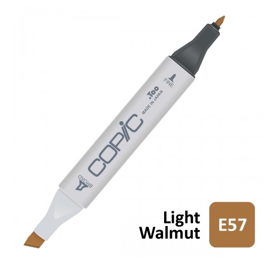 (SALE)ปากกา Copic  Marker ญี่ปุ่น สี E57 Light Walnut