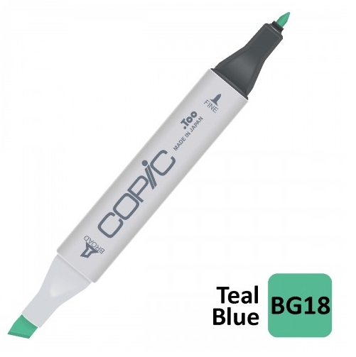 (SALE)ปากกา Copic  Marker ญี่ปุ่น สี BG18 Teal Blue