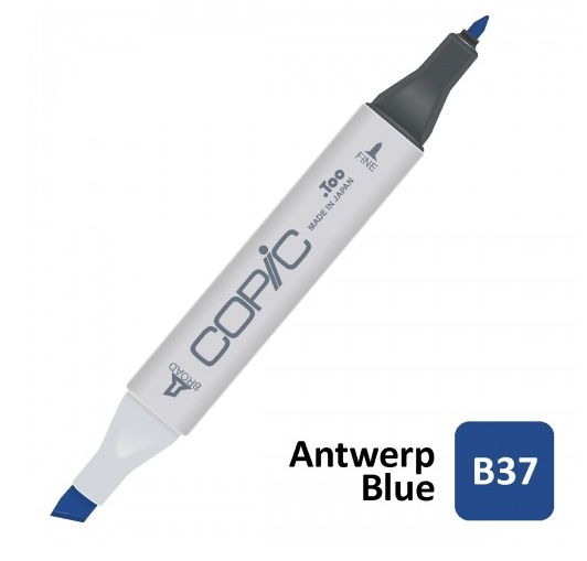 (SALE)ปากกา Copic  Marker ญี่ปุ่น สี B37 Antwerp Blue