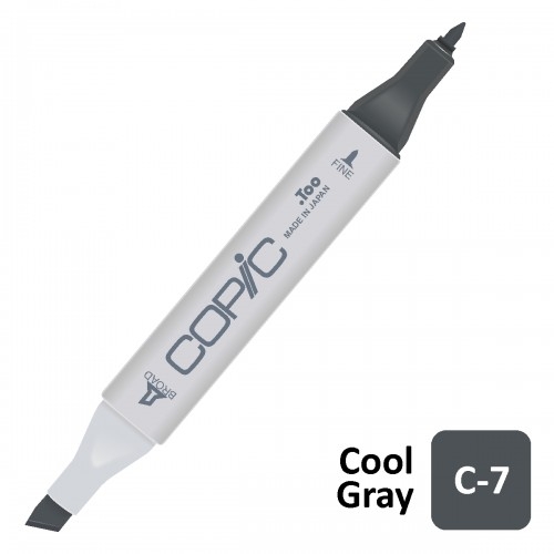 (SALE)ปากกา Copic  Marker ญี่ปุ่น สี C7 Cool Gray No.7