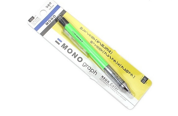 ดินสอ MONO Graph 0.5 mm. OPA-132E สีเขียว