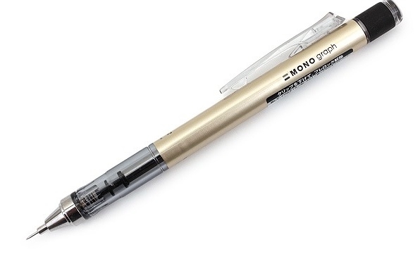 ดินสอ MONO Graph 0.5 mm. OPA-132H สีทอง