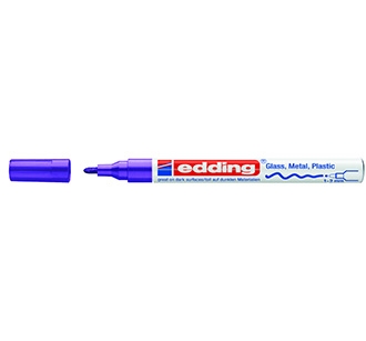 ปากกาน้ำมัน Edding Marker 751 สีม่วง # 8