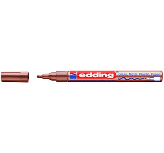 ปากกาน้ำมัน Edding Marker 751 สีทองแดง # 55