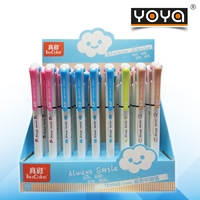 ปากกาลูกลื่น YOYA  2 IN 1  No.120043  0.5 mm. - หมึกน้ำเงิน - แดง