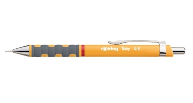 (SALE)ดินสอกด Rotring Tikky 0.5 สีส้ม