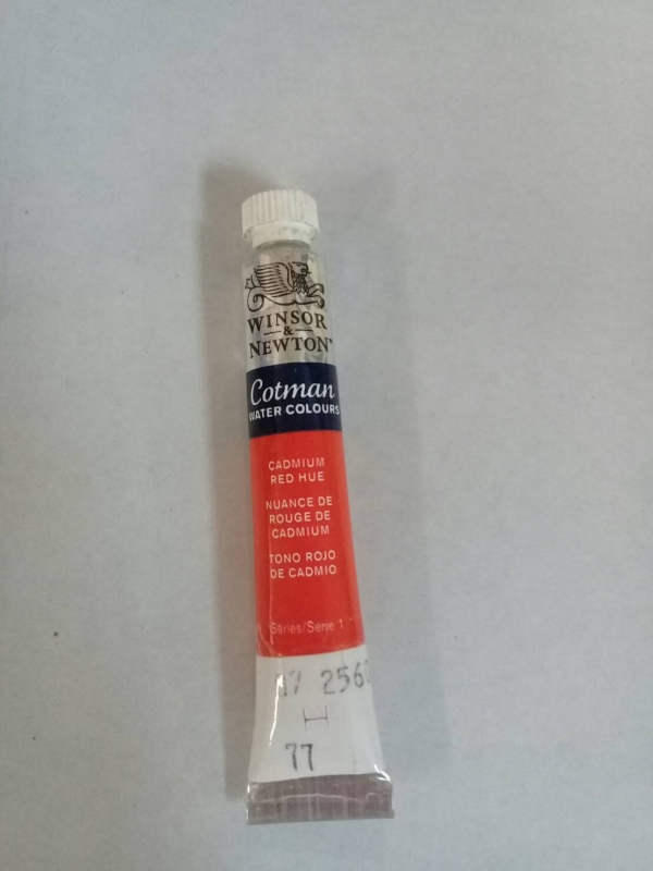 (SALE)สีน้ำ Winsor&Newton ขนาด 8ml 095 Cadmium Red Hue