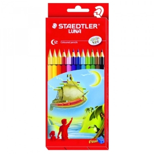 ดินสอสีไม้ STAEDTLER LUNA Coloured pencils 12 สี