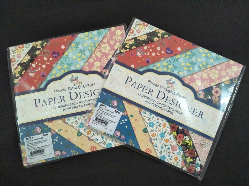 สมุด Mayflower กระดาษลายแฟนซี  Paper Designer CPB1