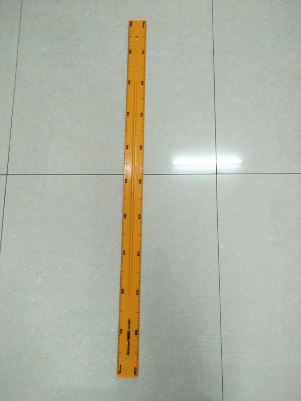 ไม้บรรทัด PVC Jinsihou No.S001ขนาด 100 cm EDU