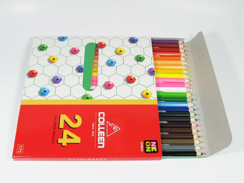ดินสอ สีไม้ COLLEEN 1 หัว 24 สี