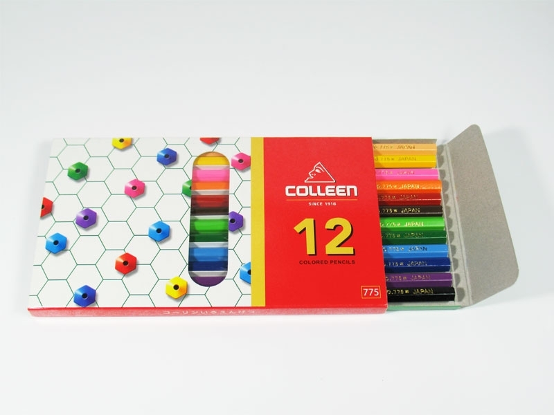 ดินสอ สีไม้ COLLEEN 1 หัว 12 สี