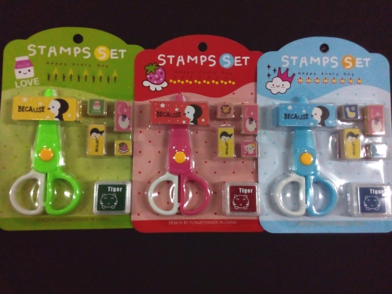 ชุดตัวแสตมป์ HC-12977 Stamp Set Happy Every Day คละสี