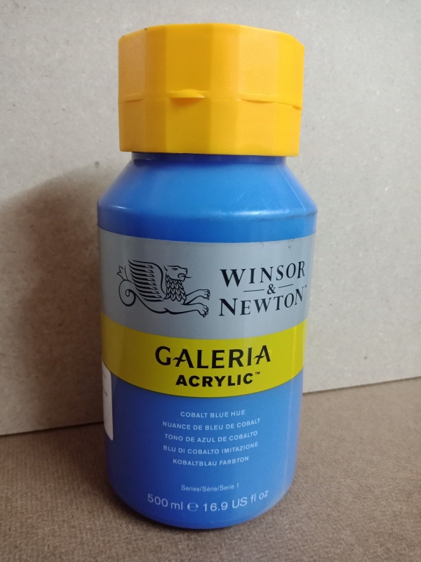 สีอะคริลิค Winsor&Newton GALERIA 500ml ( 179 Cobal Blue Hue)