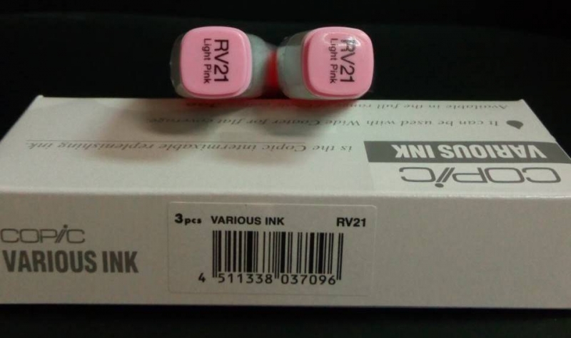 (SALE)น้ำหมึกเติม ปากกา Copic ญี่ปุ่น สี RV21 Light Pink