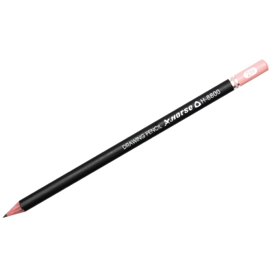 ดินสอไม้ เขียนแบบ ตราม้า H-8800 เกรด 2H