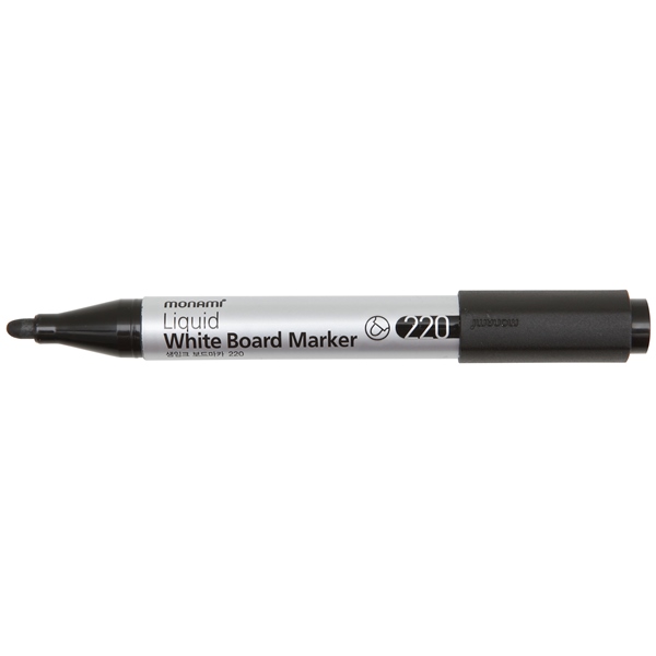 ปากกาไวท์บอร์ด MONAMI SigmaFlo Liquid 220 สีดำ
