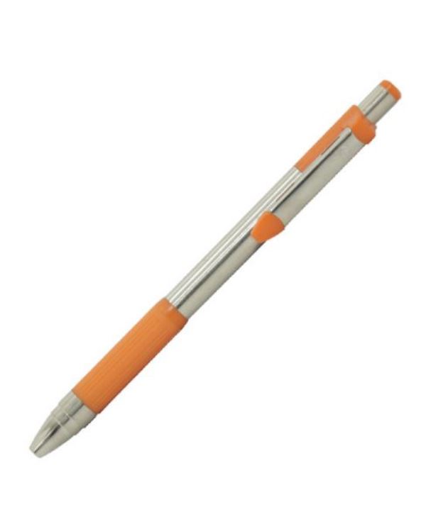 ปากกา Quantum Extreme - 2242 ขนาด 0.7mm. สี Orange หมึกน้ำเงิน