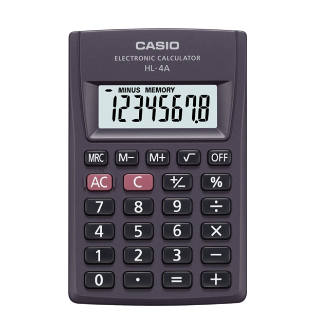 เครื่องคิดเลข Casio HL-4A