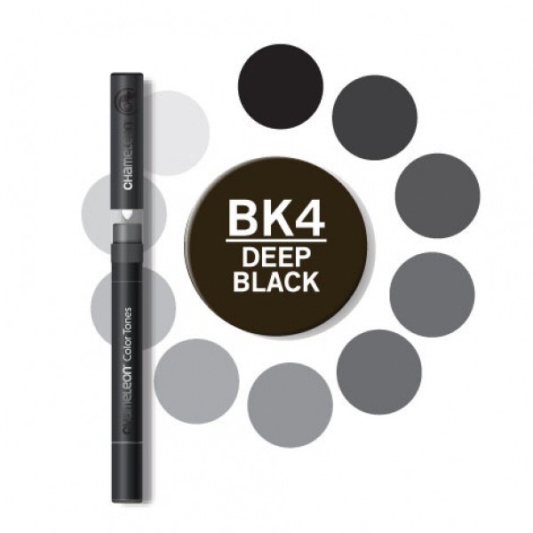 Chameleon Pens - BK4 Deep Black