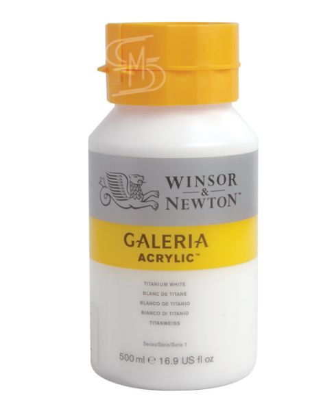 สีอะคริลิค Winsor&Newton GALERIA 500ml ( 644 Titanium white )