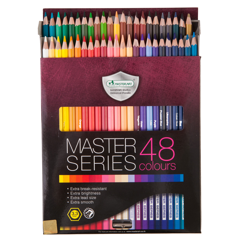 ดินสอสีไม้มาสเตอร์อาร์ต MASTERART/MASTERSERIES 1 หัว 48 สี