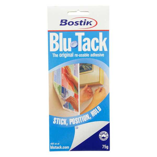 กาวดินน้ำมัน Bostik Blue Tack 75g.