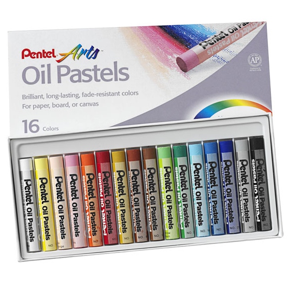 สีชอล์ค ST oil pastels for artist 16 สี