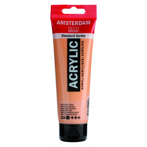 สี AMSTERDAM  Acrylic 120ml. #224 Naples Yellow Red